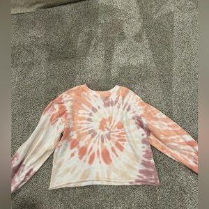 Abercrombie tie dye sweatshirt